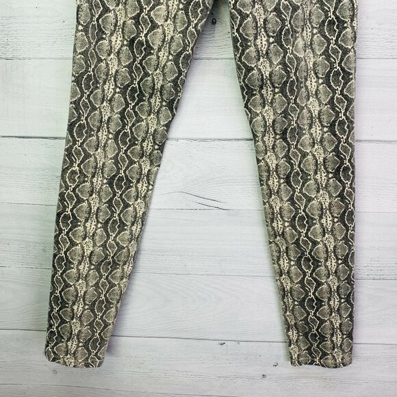BLANKNYC Womens The Bond Mid Rise Skinny in Snake Along Stretch Denim Size 27 - Picture 11 of 13